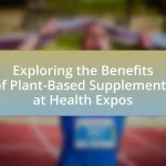 Exploring the Benefits of Plant-Based Supplements at Health Expos