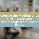 Exploring the Mediterranean Diet: Trends and Testimonials from Recent Expos