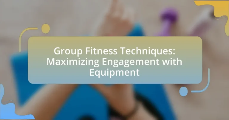Group Fitness Techniques: Maximizing Engagement with Equipment