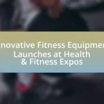 Innovative Fitness Equipment Launches at Health & Fitness Expos