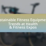 Sustainable Fitness Equipment: Trends at Health & Fitness Expos