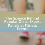The Science Behind Popular Diets: Expert Panels at Fitness Events