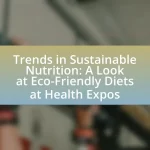 Trends in Sustainable Nutrition: A Look at Eco-Friendly Diets at Health Expos