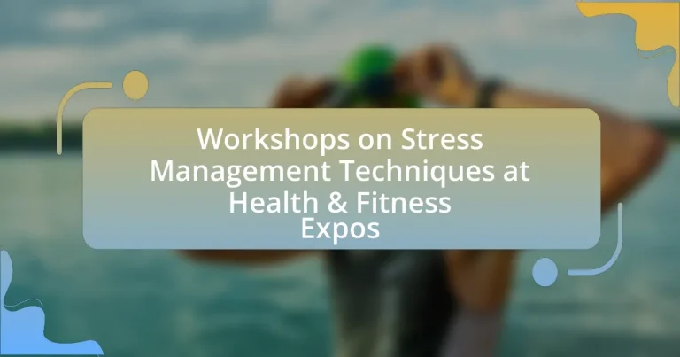 Workshops on Stress Management Techniques at Health & Fitness Expos