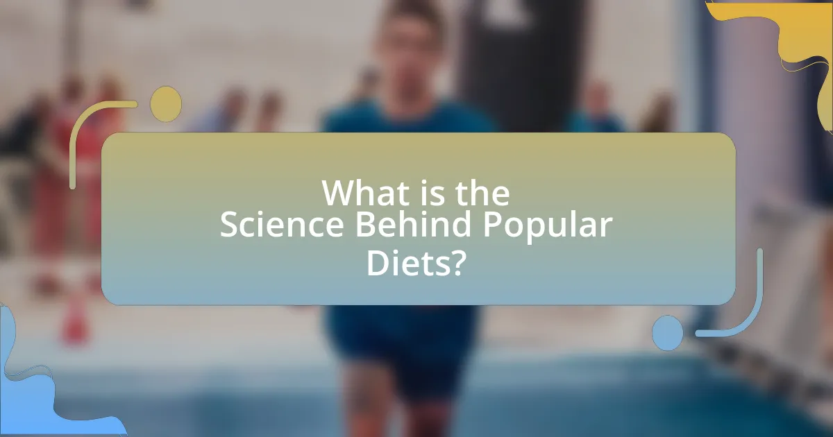 What is the Science Behind Popular Diets?
